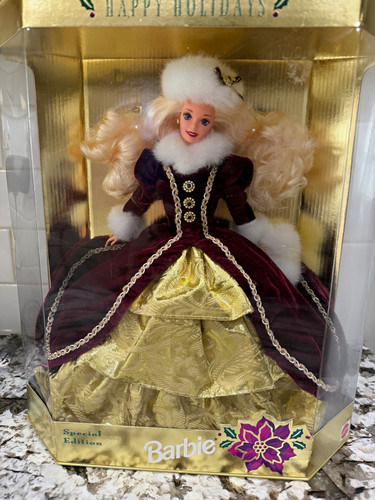 Mattel happy holidays barbie - mattel,