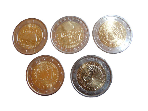 Monete euro 2007 - 5, euro: