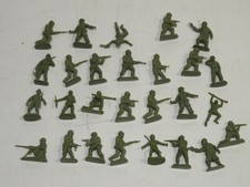 soldatini scala 1:72 seconda guerra mondiale FANTERIA AMERICANA colore verde di