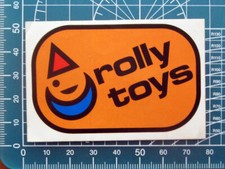 Rolly Toys  ADESIVO STICKER VINTAGE NEW ORIGINAL