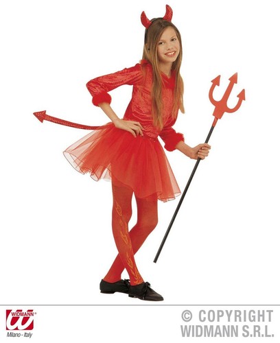 Costume vestito diavoletta - diavoletta, con