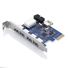 HUB 5 Porte USB 3.0 PCI-E PCI