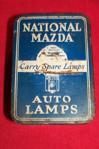 Antica lampadina auto - , latta