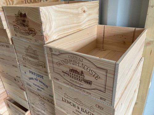 Cassetta per vino legno - cassetta,