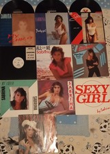 LOTTO 10 x Vinile 12 SABRINA