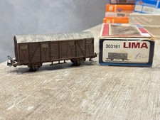 Lima 303161 carro merci chiuso FS invecchiato Scala H0