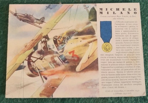 Cartolina medaglia oro valore - medaglia,