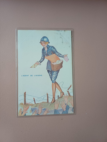 Cartolina illustratore donnine - illustratore,