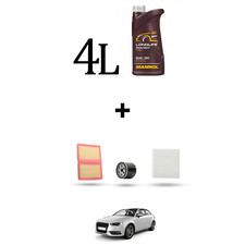 HOFFCAR Kit tagliando 4 FILTRI