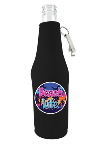 Beach life bottiglia birra - beach,