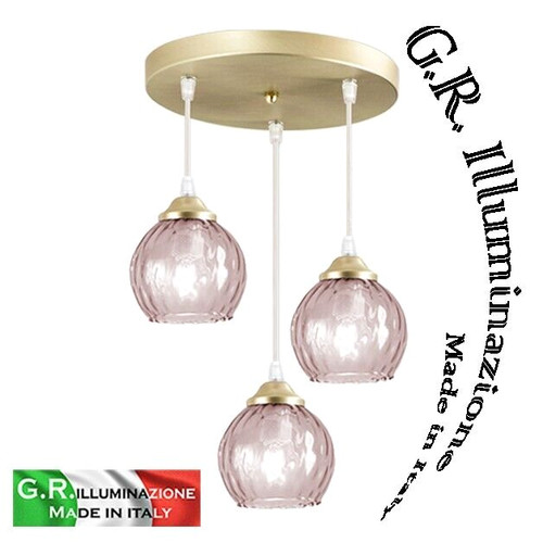 Lampadario moderno vetro - lampadario,