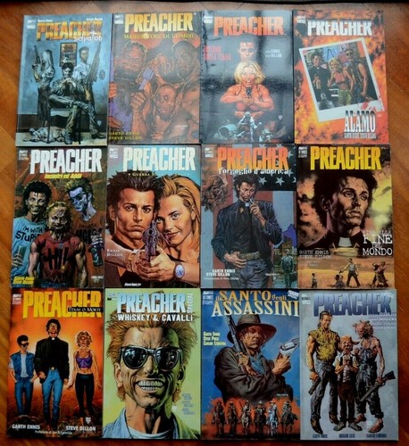 Preacher magic press - preacher.,