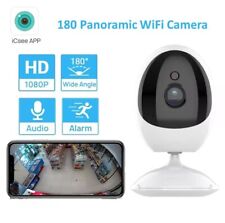 Telecamera WiFi Icsee Interno 1080P FHD 2mp Visione Grandangolo 180° e Notturna 