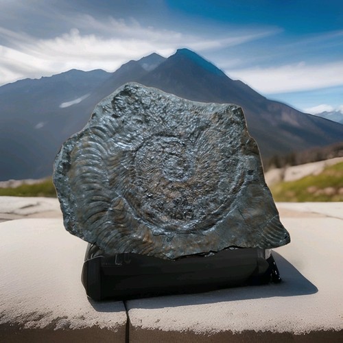 Ammonite fossile