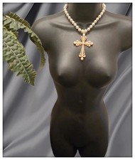 Collana con ciondolo croce con