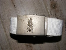 CINTURA GDF MARE VINTAGE COMPLETA DI PLACCA