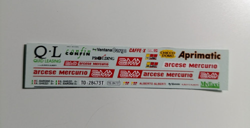 Decals lancia delta - decals,
