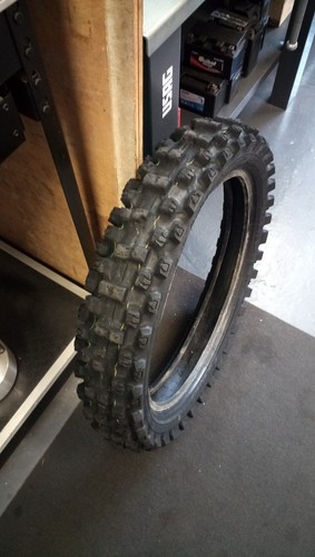 Gomma pneumatico moto cross - gomma,