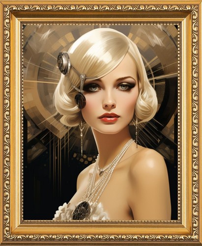Art deco nouveau - art,