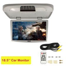 Monitor display ribaltabile 18,5'' TFT LCD da tetto auto monitor con luce LED