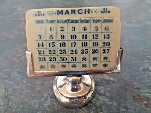 Vintage stg argento scrivania - argento,