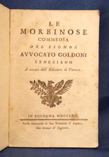Carlo Goldoni, Le morbinose
