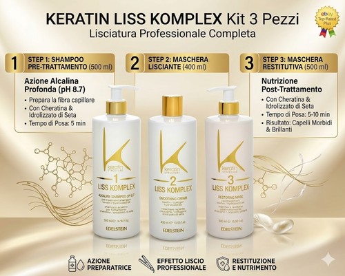Kit capelli lisci - kit,