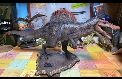 Action figure spinosaurus - action,