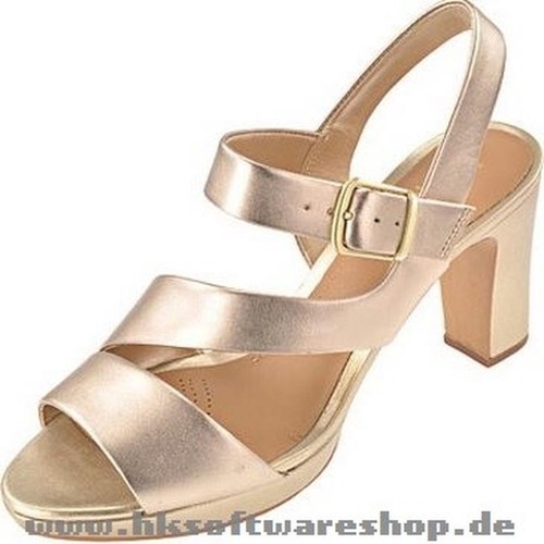 Scarpe donna clarks tacco - donna, oro