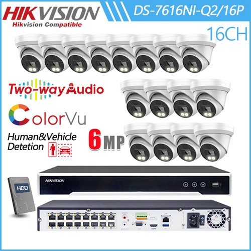 Hikvision 16ch nvr 6mp - nvr,