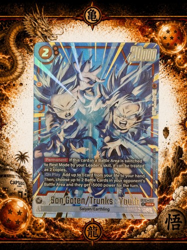 Dragon ball tcg son - dragon,