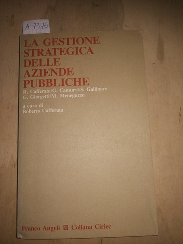 Gestione strategica delle - la,