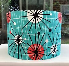 Paralume Atomic retrò vintage anni 50 60 70 lampada paralume soffitto teal