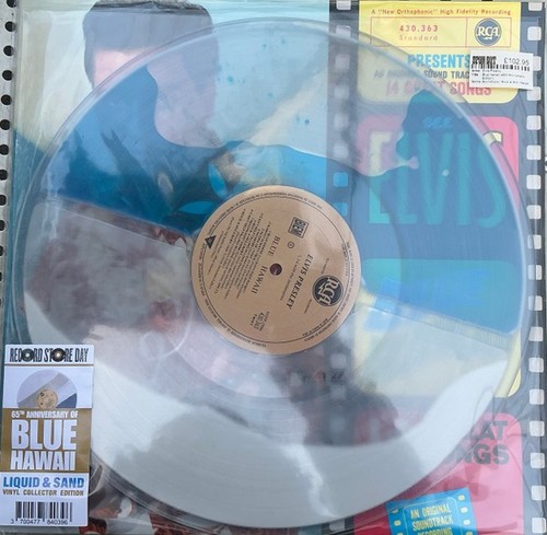 Elvis presley blue - lp,