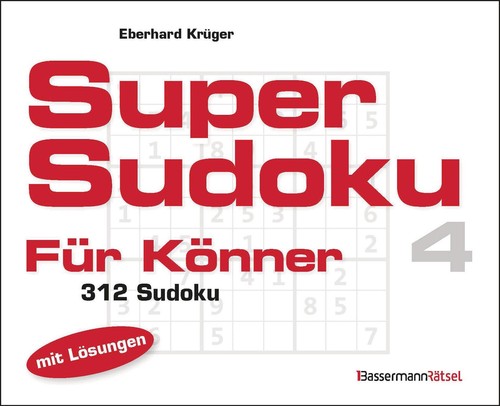 Supersudoku für könner - supersudoku, ~