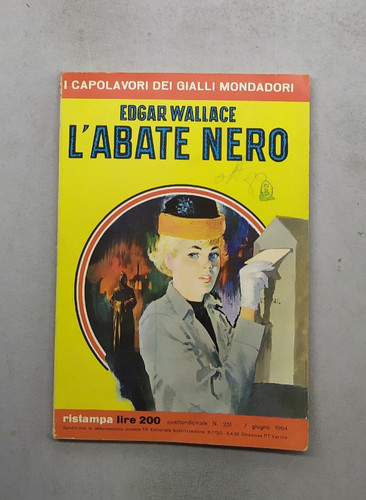 Gialli mondadori abate - gialli, nero