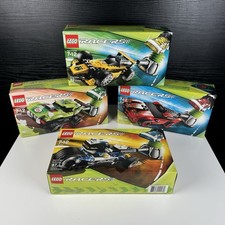 LEGO Racers LOTTO DI 4 --- 8231, 8227, 8228, 8221 -- NUOVI SIGILLATI