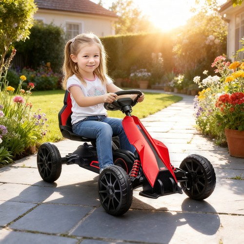 Kids pedal kart - go,