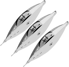 Kit Navetta per Chiacchierino in Metallo Argentato Da 3 Pezzi per Principianti C