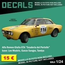 DECALS repro Alfa Romeo Giulia