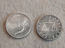 1 LIRA 1958 qFDC CORNUCOPIA