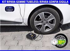 Ripara gomme auto riparazione pneumatici tubeless kit foratura compressore per