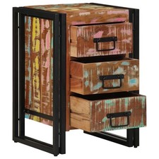 Armadio da Notte 40 x 35 x 50 cm legno massello di riciclo