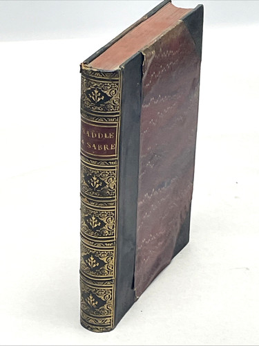 Saddle and sabre 1888 - and,