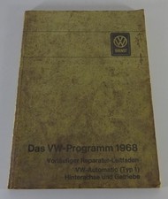 Manuale officina VW Maggiolino
