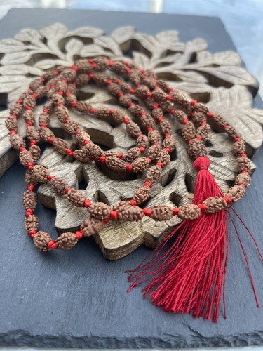 Mukhi rudraksha mala - 2, collana