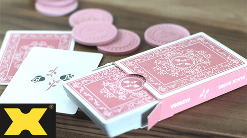 Carte gioco black roses - da,