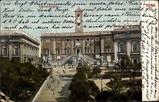 Roma Roma Italia Cartolina ~1900 Campidoglio Capitolo Cartolina Italiana