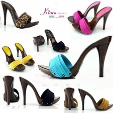 Zoccoli-HOLZSCHUHE - Nero