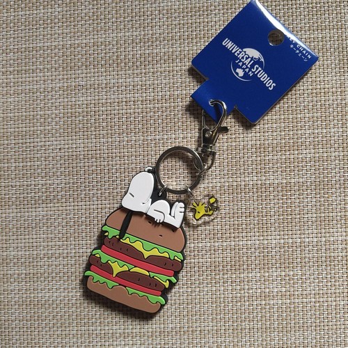 Usj snoopy hamburger charm - usj,